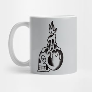 Traditional tattoo skull Mug